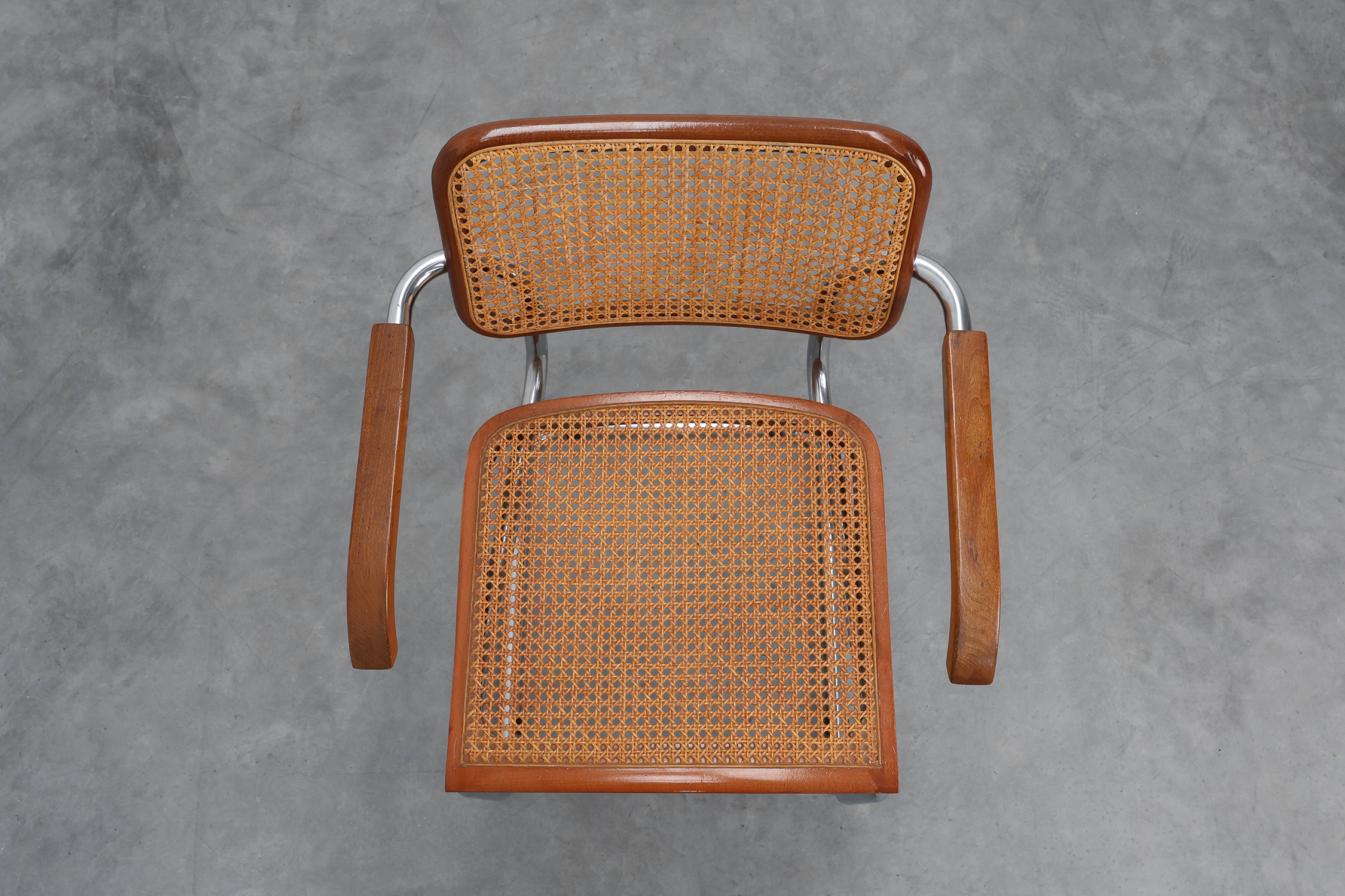 Two Bauhaus Cesca B64 Armchairs by Marcel Breuer, Italy 1928 thumbnail